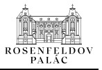 Program v Rosenfeldovom paláci pokračuje bez zmien